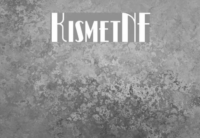 KismetNF Font examples