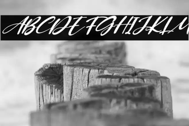 Kiss Boom Italic Font examples