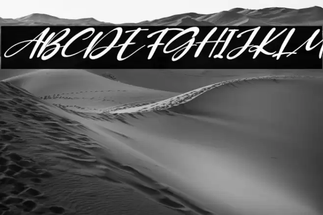 Kiss Boom Italic Font examples