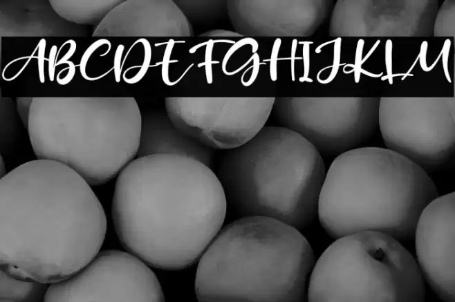 Kiss Boom Font examples