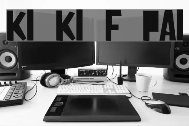 Kiss Kiss From Paris Font examples