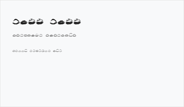 Kiss Kiss Business Card