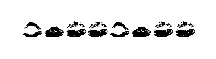 KissKiss  免费字体下载