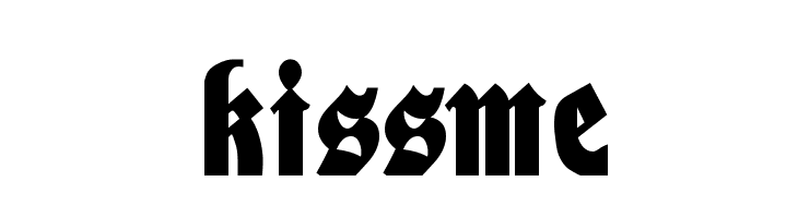 KissMe  baixar fontes gratis