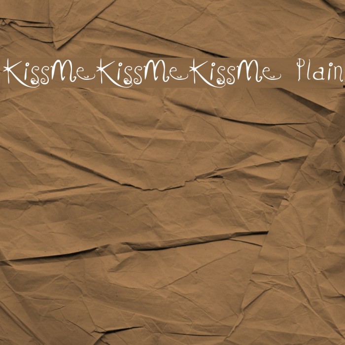 KissMeKissMeKissMe Plain Example 3