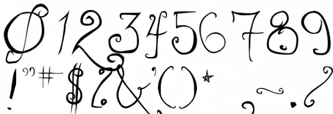 KissMeKissMeKissMe Font OTHER CHARS