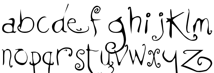 KissMeKissMeKissMe Font LOWERCASE