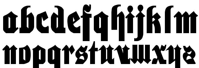 KissMe Font LOWERCASE