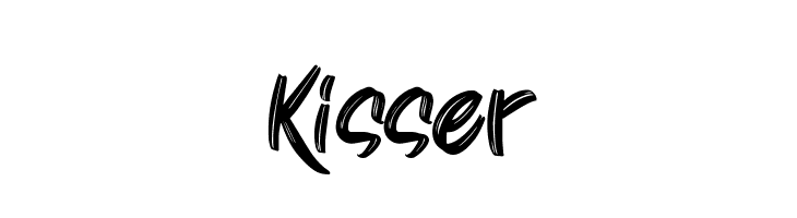 Kisser  免费字体下载