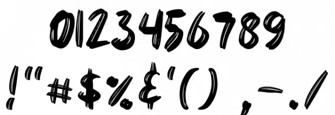 Kisser Font OTHER CHARS