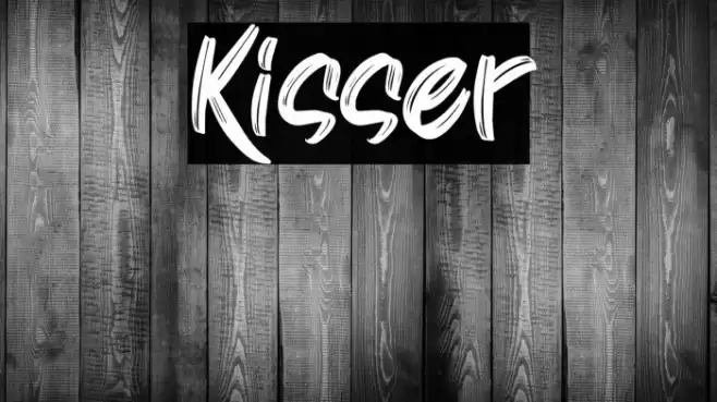 Kisser Font examples