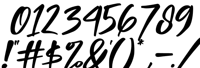 Kissing Love Italic Font OTHER CHARS