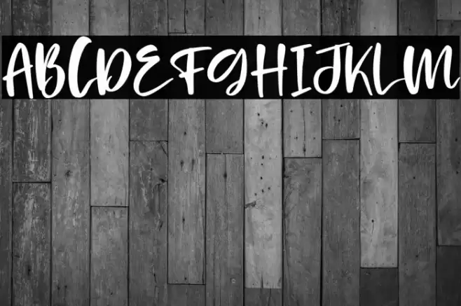 Kissing Love Font examples