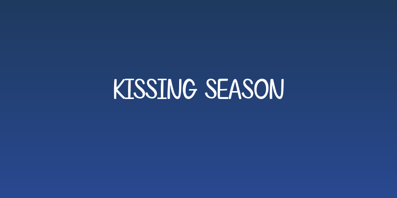 Kissing Season Social Header