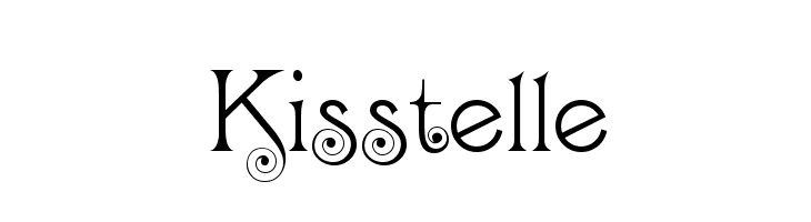 Kisstelle  नि: शुल्क फ़ॉन्ट्स डाउनलोड