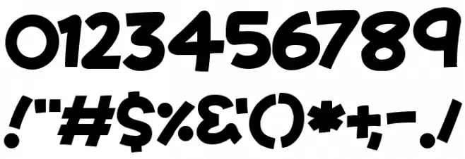 Kissy Hugs Font OTHER CHARS