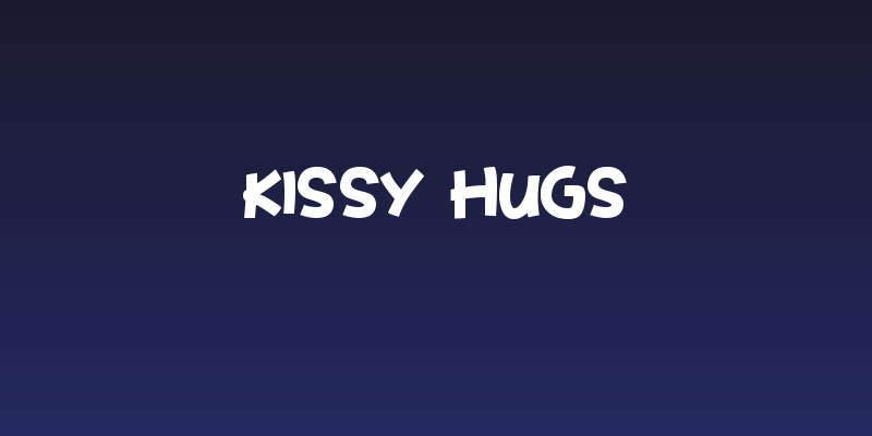 Kissy Hugs Social Header