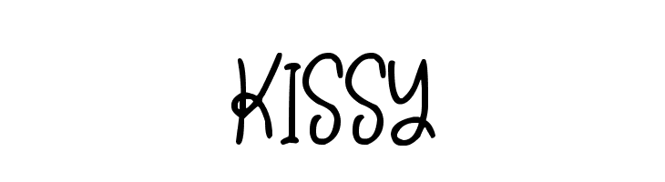Kissy Schriftart