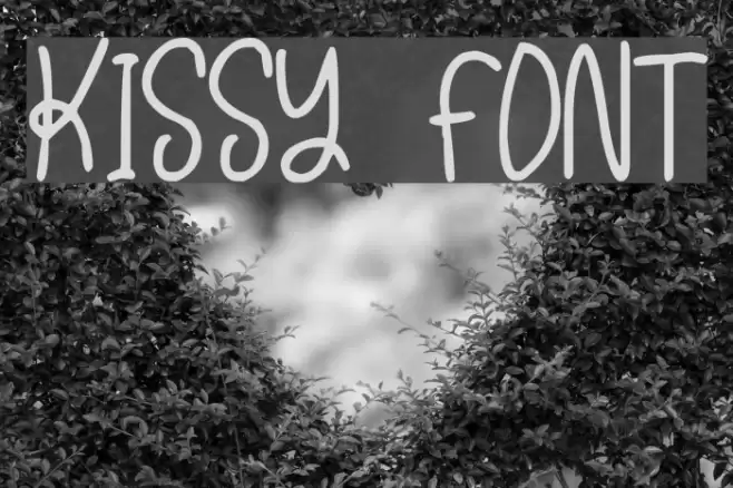 Kissy Font examples