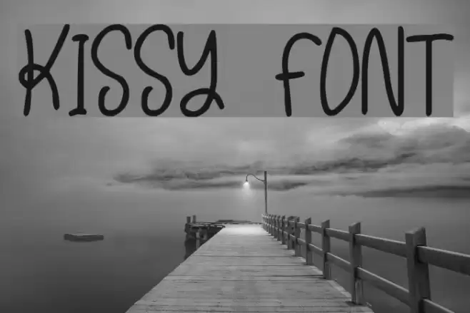 Kissy Font examples