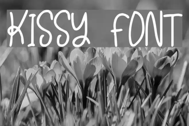 Kissy Font examples