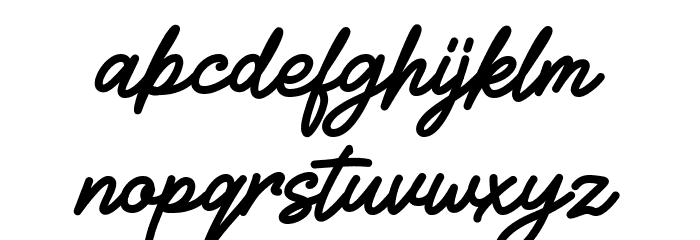 Kitabisa Font LOWERCASE