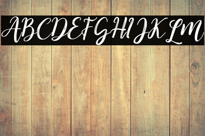 Kitahara Brush Script demo vers Example 3