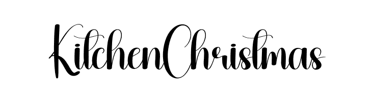 Kitchen Christmas Free Fonts Download