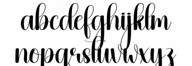 Kitchen Christmas फ़ॉन्ट लोअरकेस