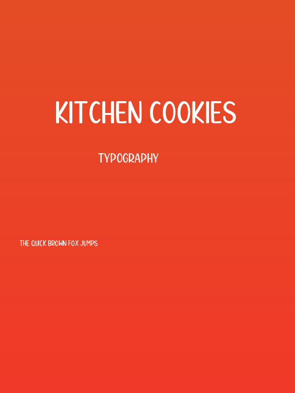Kitchen Cookies Poster