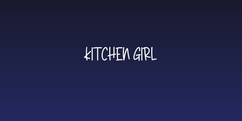 Kitchen Girl Social Header