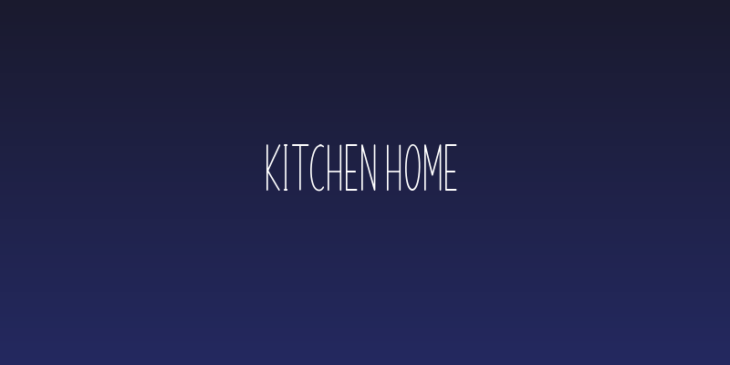Kitchen Home Social Header