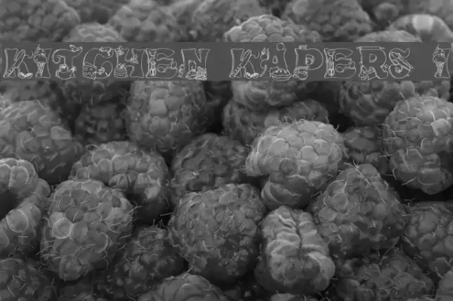Kitchen Kapers I フォント examples