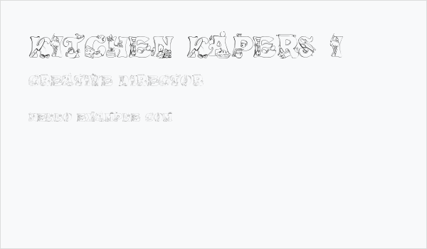 Kitchen Kapers I Business Card