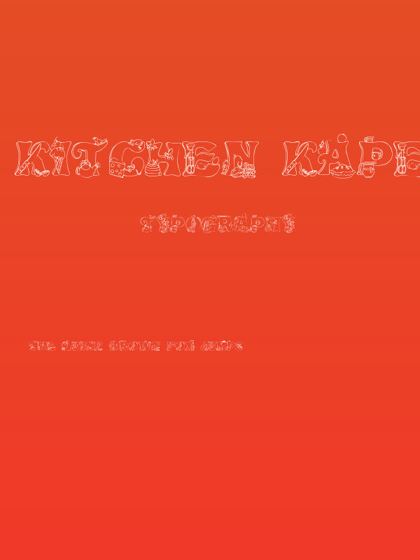 Kitchen Kapers I Poster