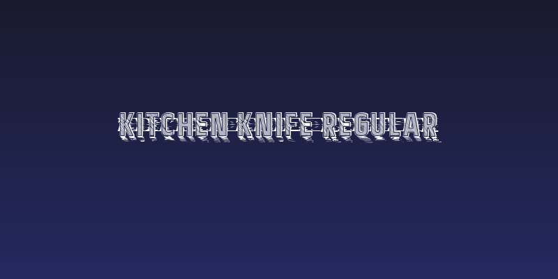 Kitchen Knife Regular Social Header