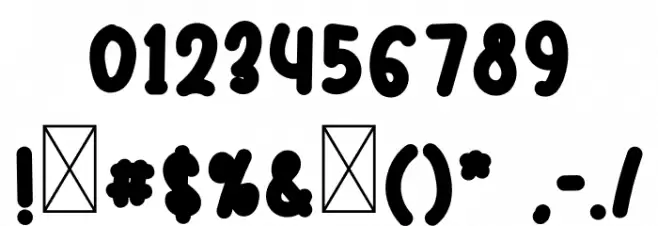 Kitchen Restaurant Font OTHER CHARS