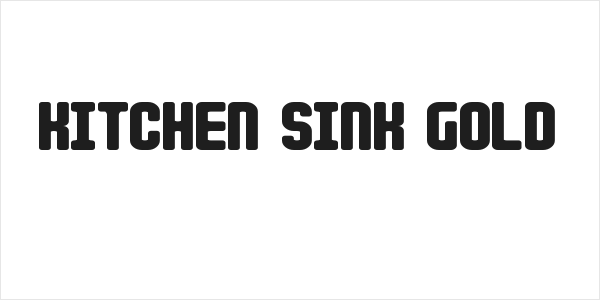 Kitchen Sink Gold Logo