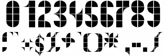 Kitchen Tiles Font OTHER CHARS