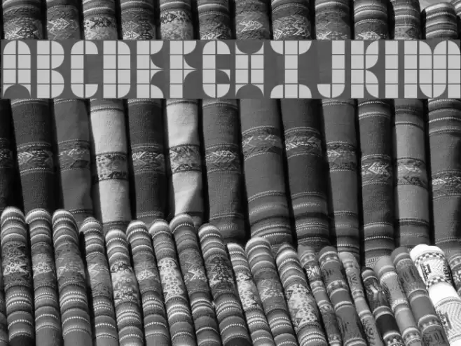 Kitchen Tiles Font examples