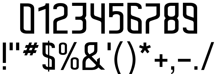 Kitchen std Font OTHER CHARS