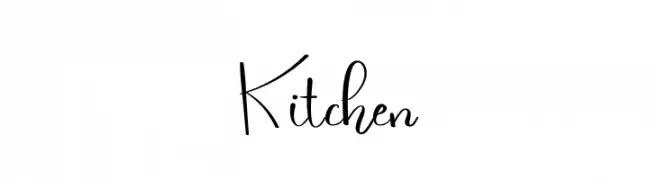 Kitchen  تنزيل الخطوط