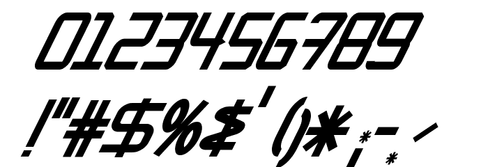 KitchenCowboyItalic Font OTHER CHARS