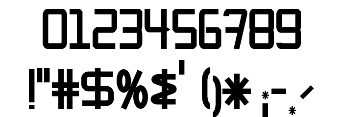 KitchenCowboyRegular Font OTHER CHARS