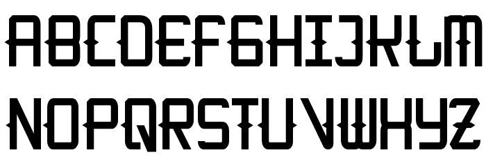 KitchenCowboyRegular Font LOWERCASE