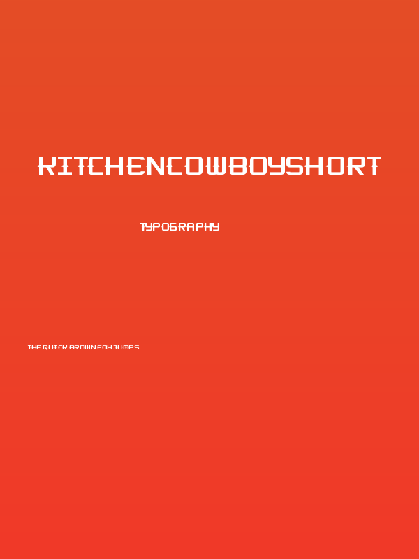 KitchenCowboyShort Poster