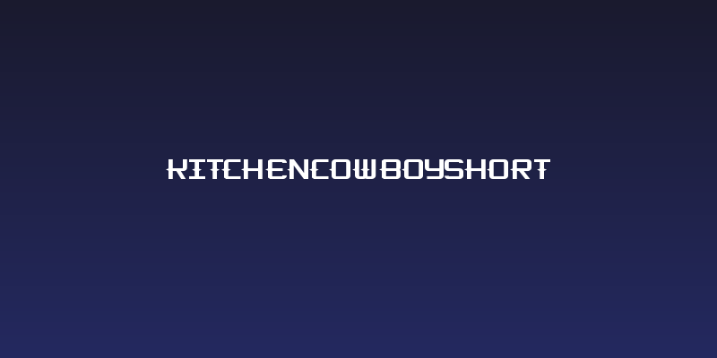 KitchenCowboyShort Social Header