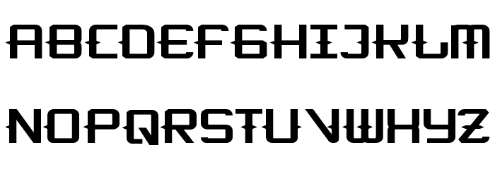 KitchenCowboyShort Font LOWERCASE