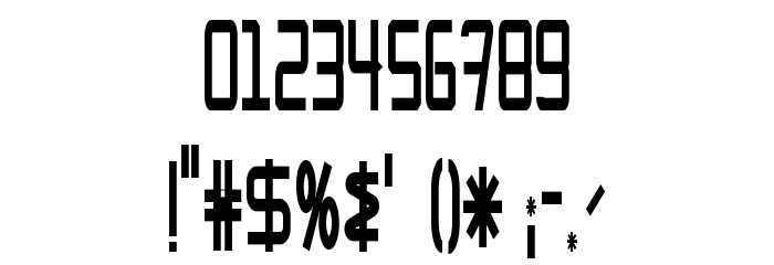 KitchenCowboyThin Font OTHER CHARS
