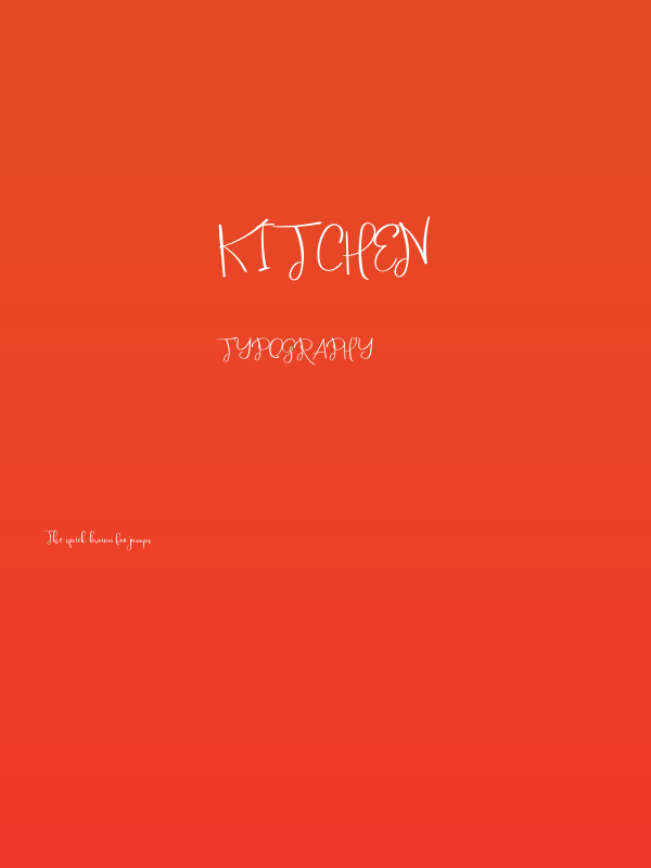 Kitchen Poster